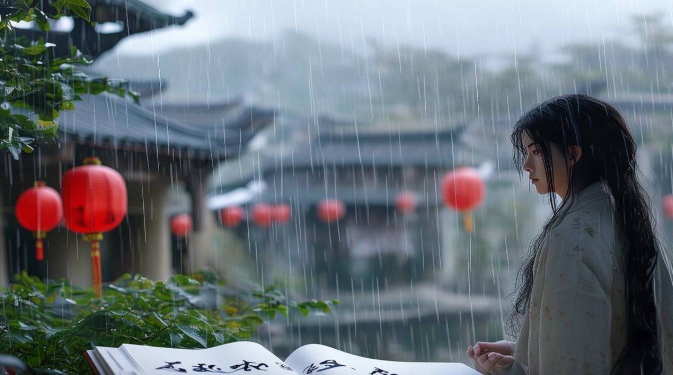 清明诗歌如何体现雨纷纷的意象与文化传承？-图3