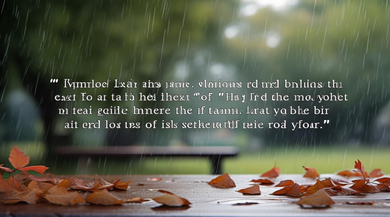 秋雨的名言有哪些？经典语录与人生智慧-图3