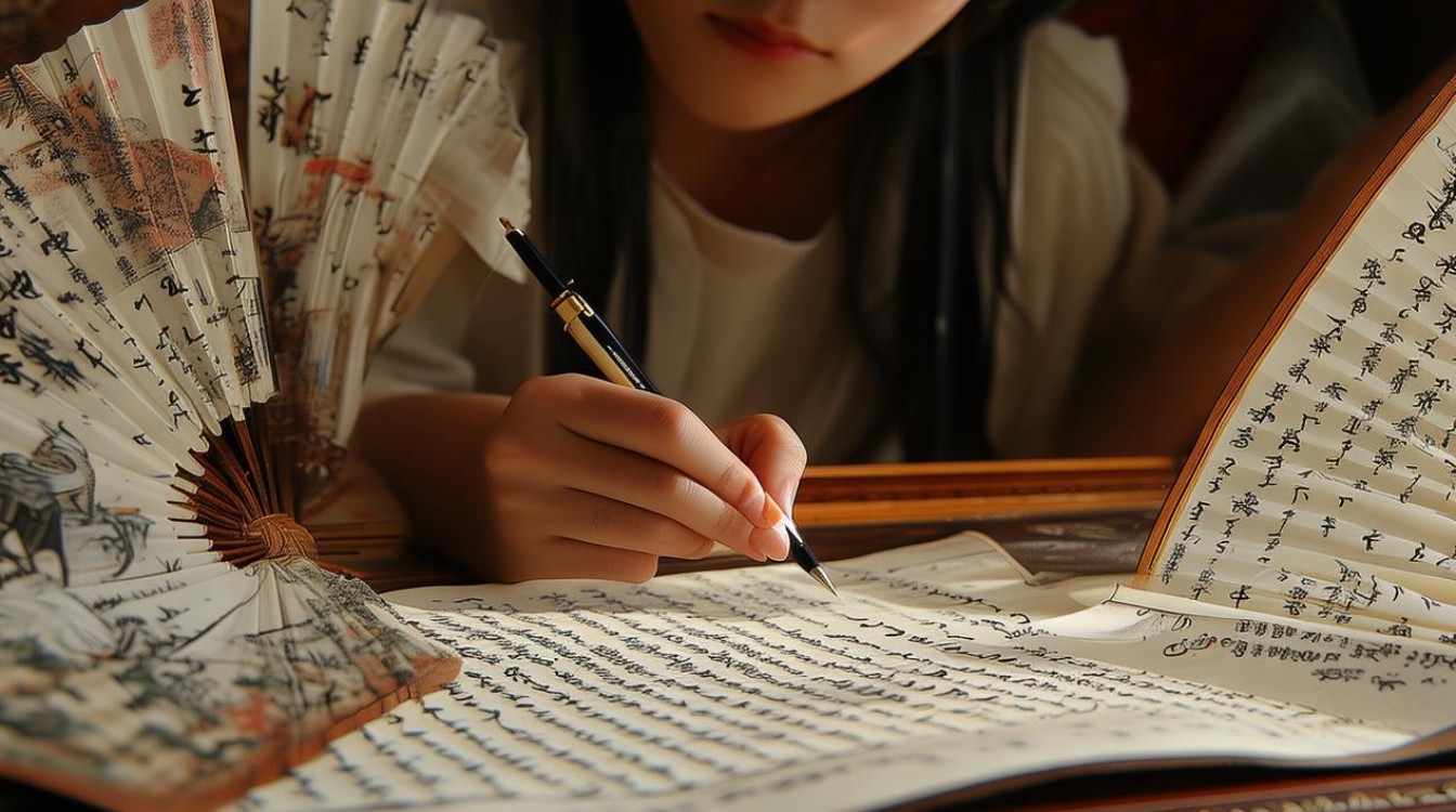 扇子诗歌，扇子诗歌怎么写-图1