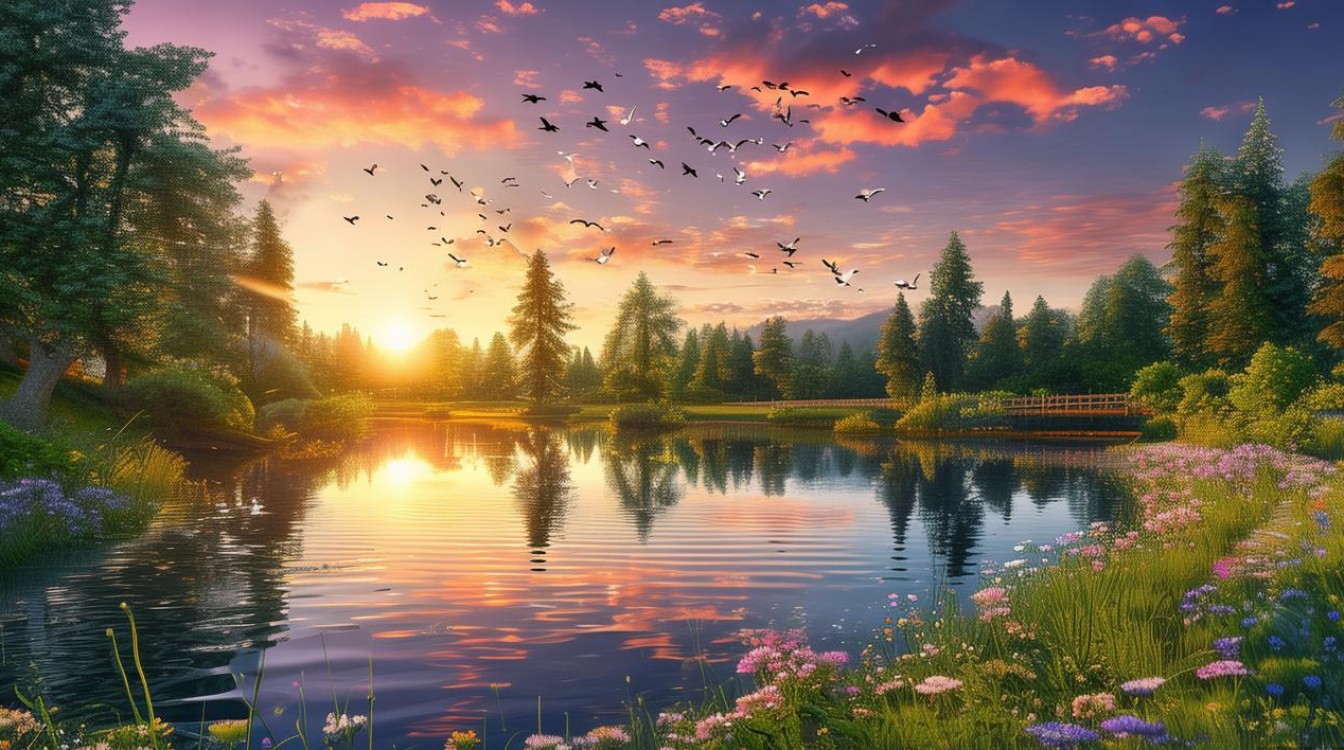 描写大自然美景的诗歌,如何用文字勾勒出山河的万千气象?-图1 描写大自然美景的诗歌,如何用文字勾勒出山河的万千气象?-图1