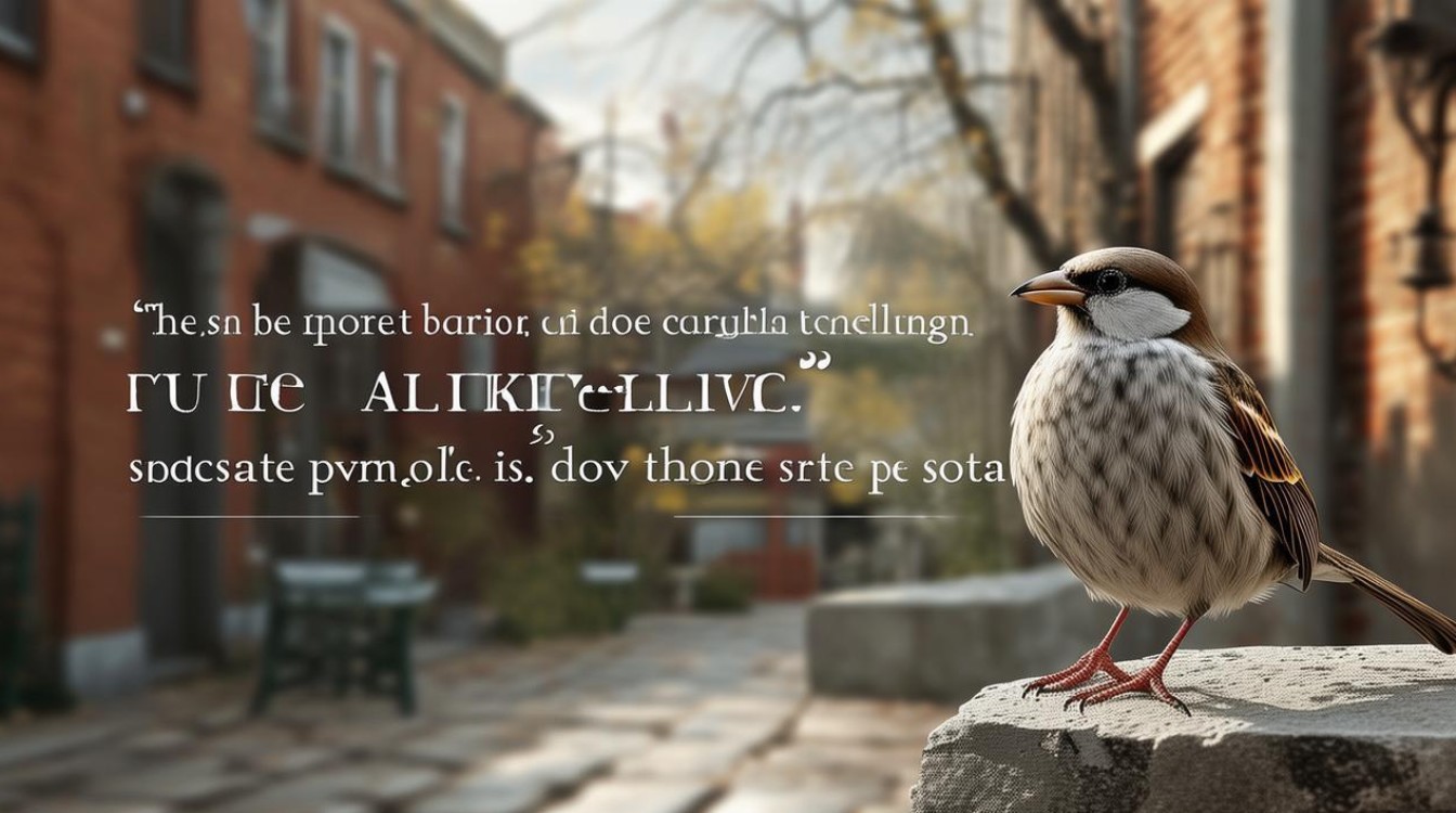 麻雀名言有哪些经典句子蕴含人生哲理?-图1 麻雀名言有哪些经典句子蕴含人生哲理?-图1