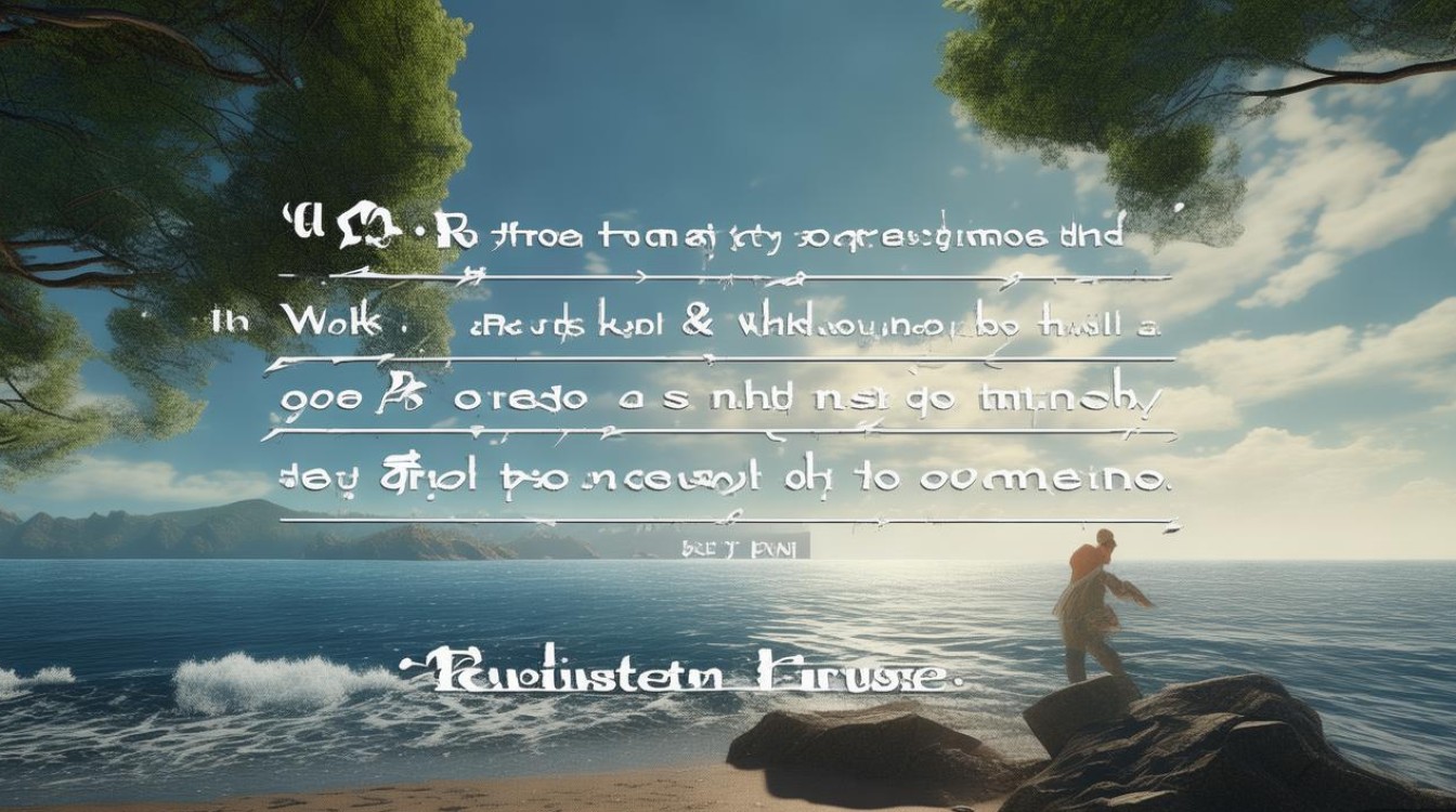 鲁滨逊漂流记英语名言-图1 鲁滨逊漂流记英语名言-图1