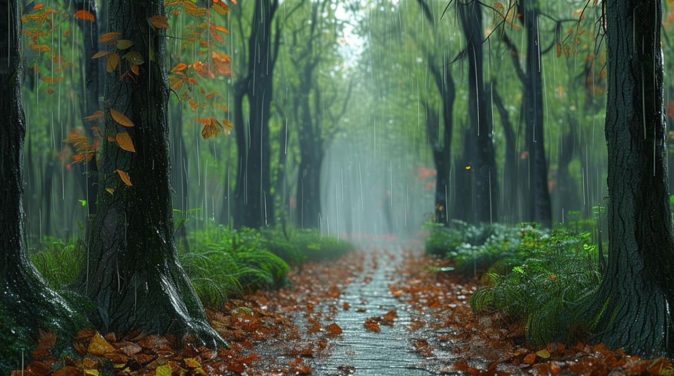 雨中树林诗歌,今夏最新意境解读?-图1 雨中树林诗歌,今夏最新意境解读?-图1