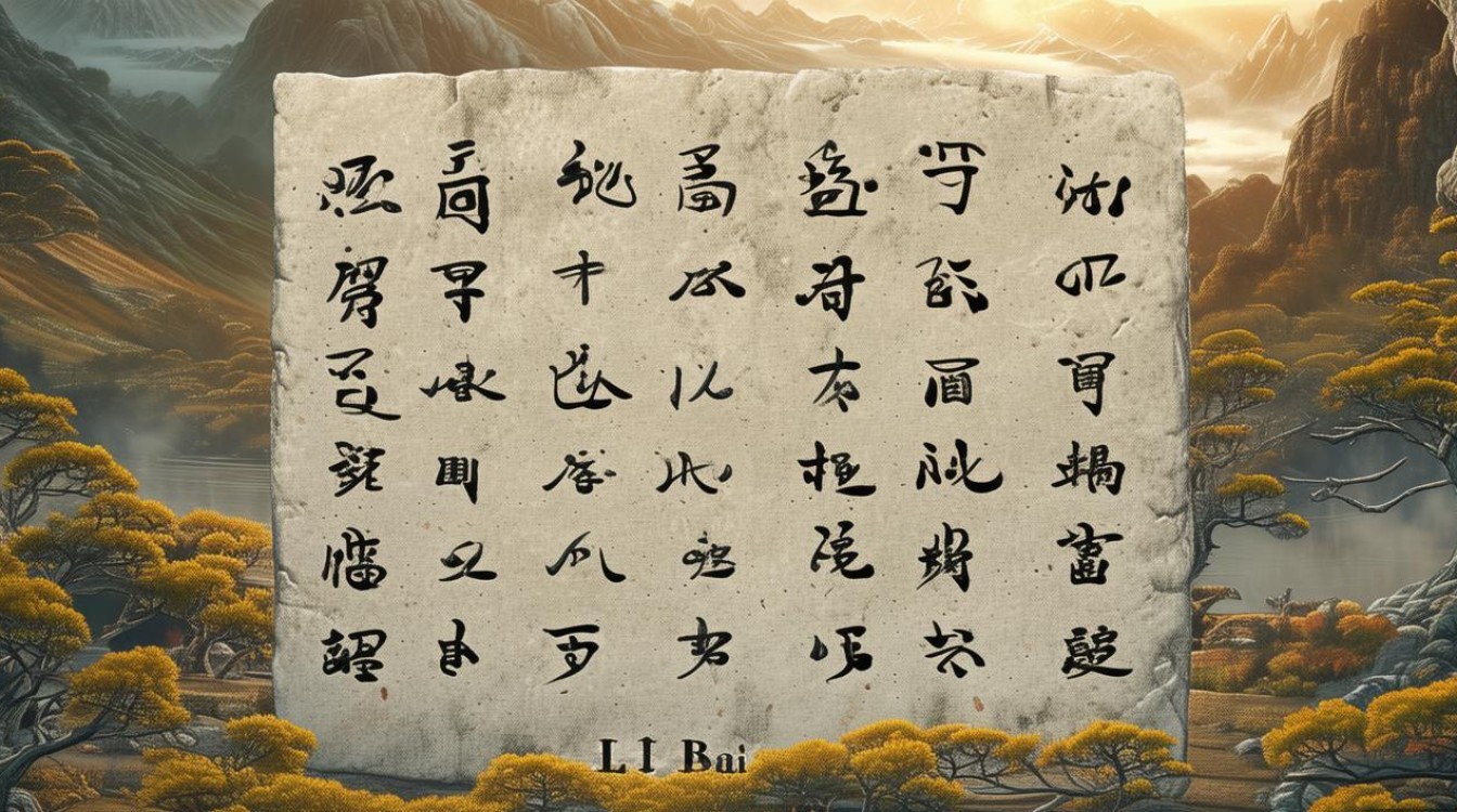 李白诗歌中的盛唐气象,如何影响当代文化表达?-图1 李白诗歌中的盛唐气象,如何影响当代文化表达?-图1