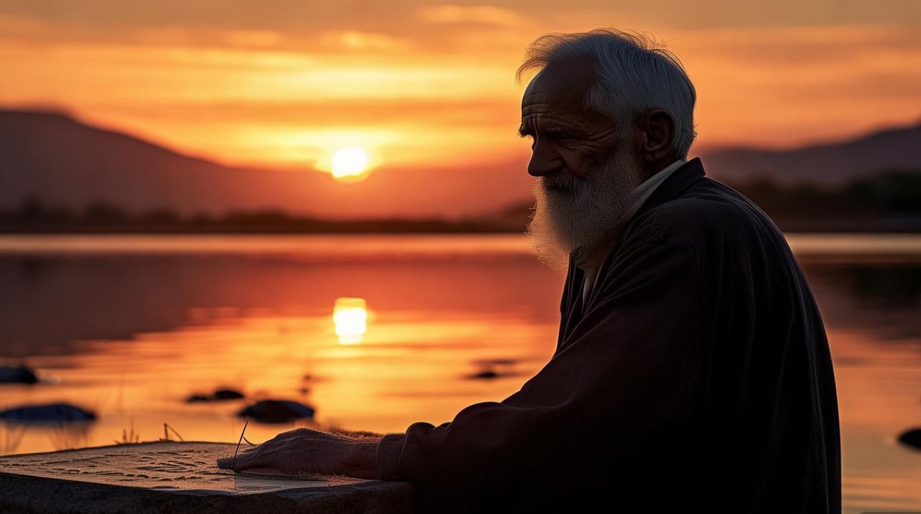 夕阳的诗歌，人老如夕阳的诗歌-图1