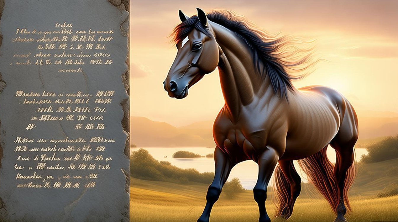 赞马的诗歌，赞马诗句-图1