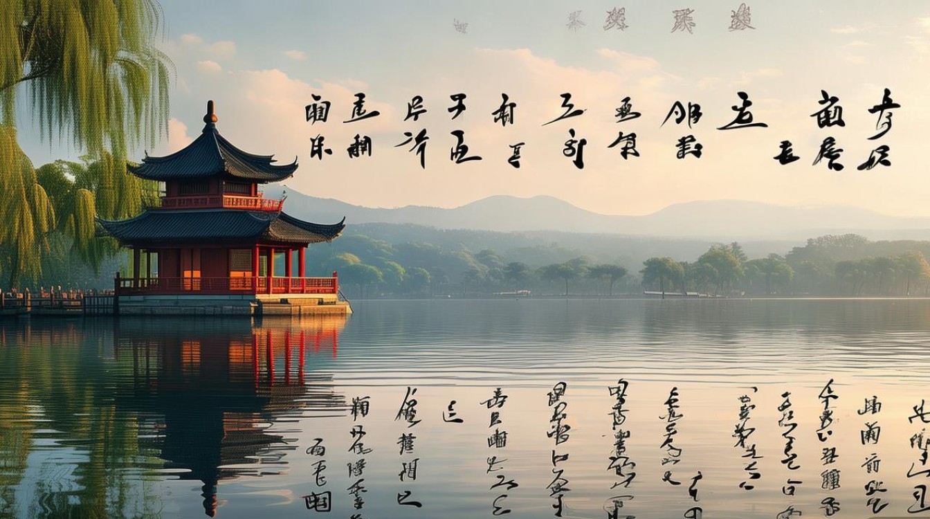 杭州西湖的诗歌，杭州西湖诗歌赞美-图1