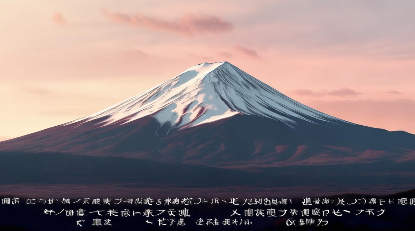 富士山日语诗歌，关于富士山的诗歌 日语-图1