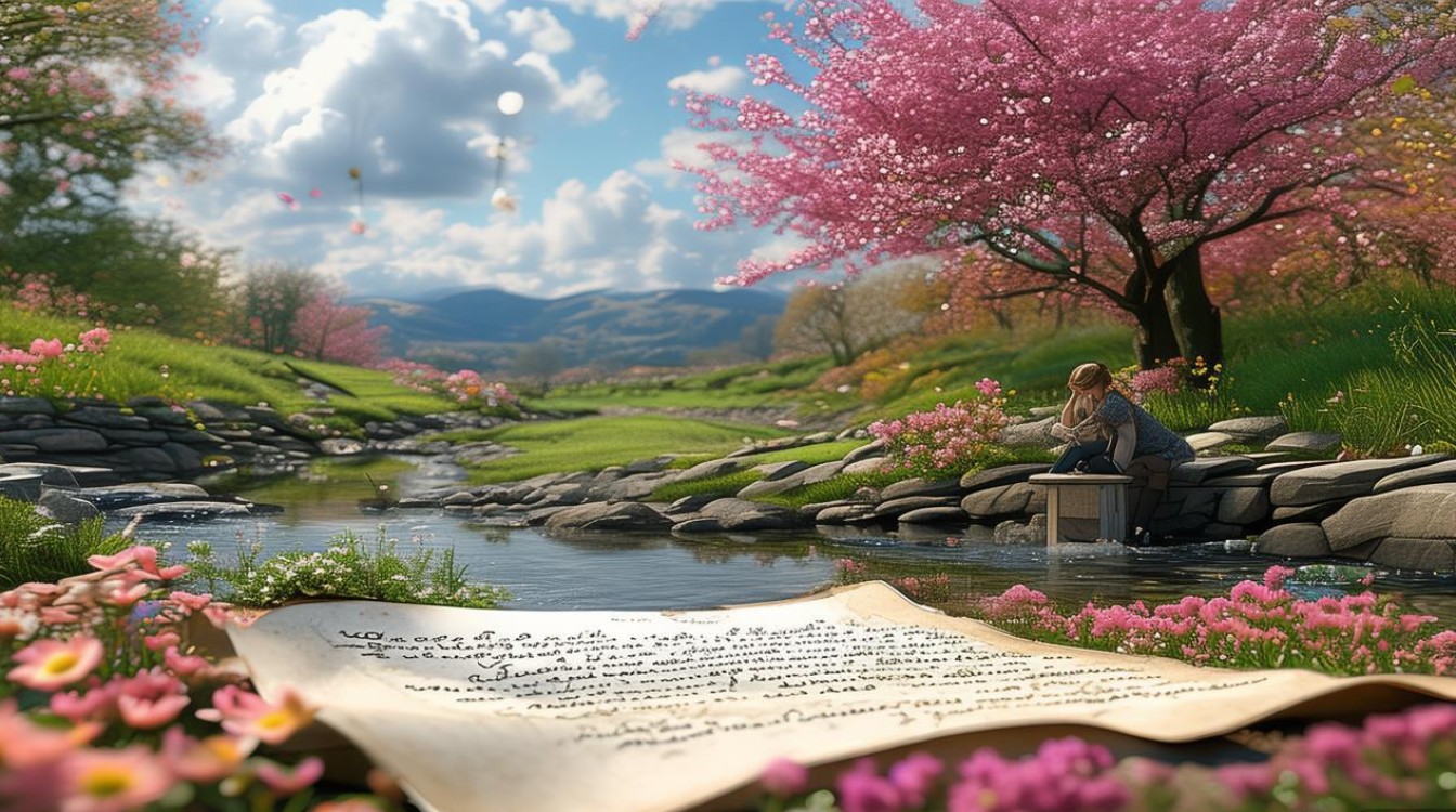 《春天》诗歌，繁茂复活的春天诗歌-图1