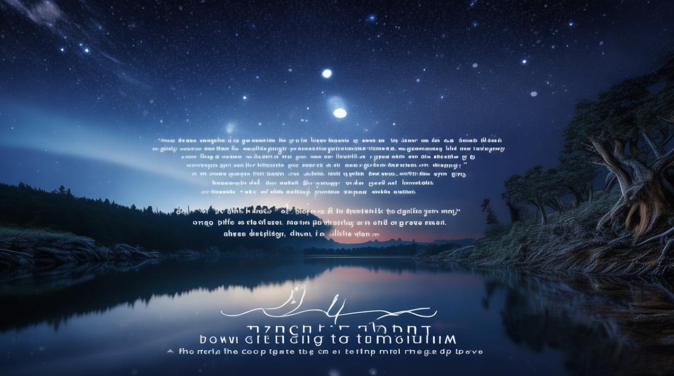 夜晚名言，为何总藏着治愈与清醒的力量？-图1