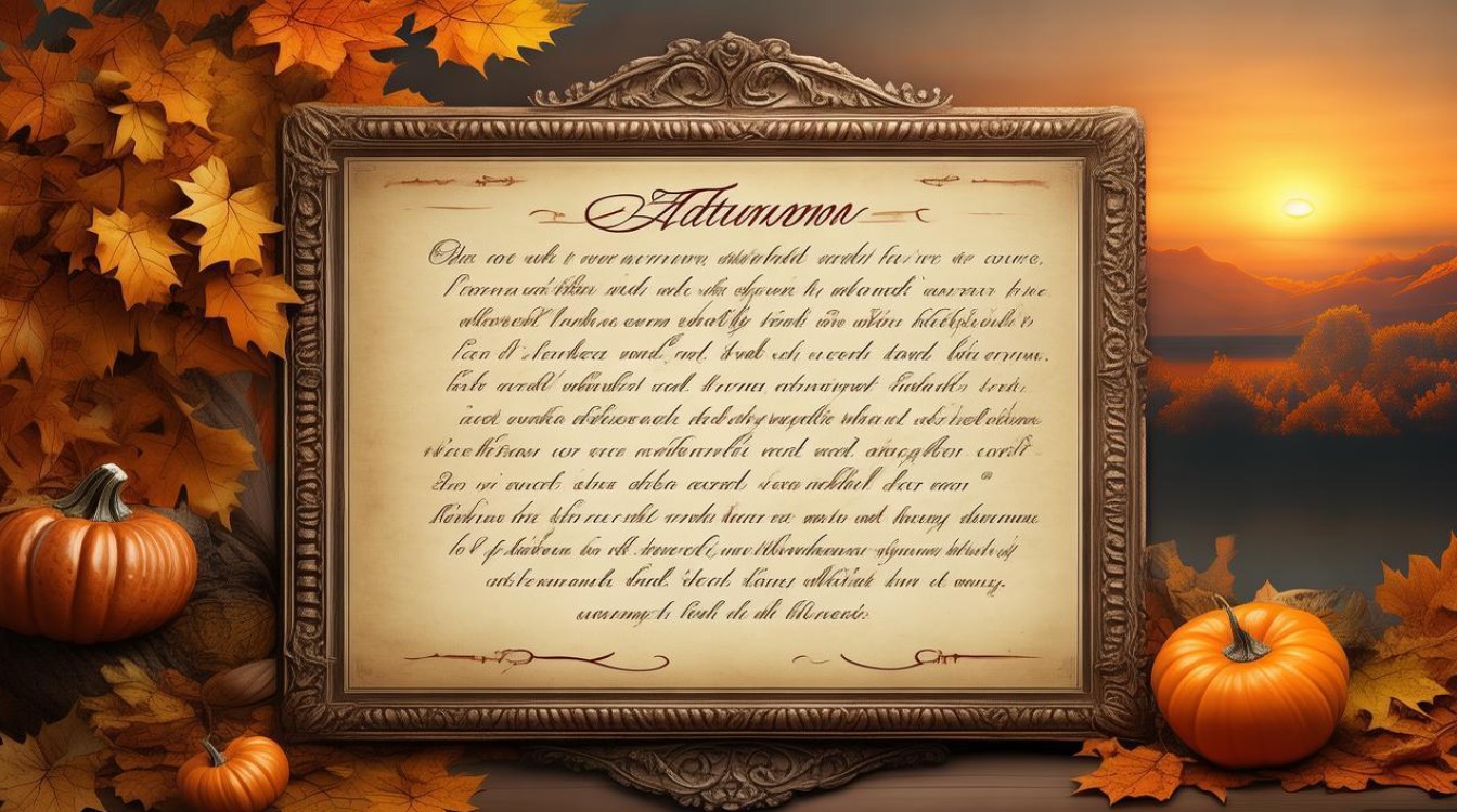 秋分刚过,秋日诗歌手抄报活动何时开启?-图1 秋分刚过,秋日诗歌手抄报活动何时开启?-图1