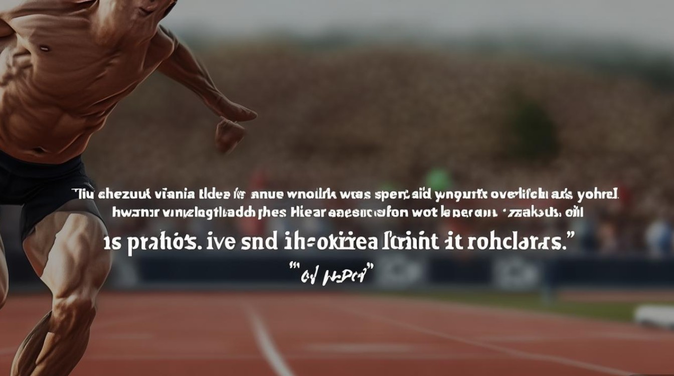 田径名言里，藏着哪些赛场制胜的终极密码？-图1