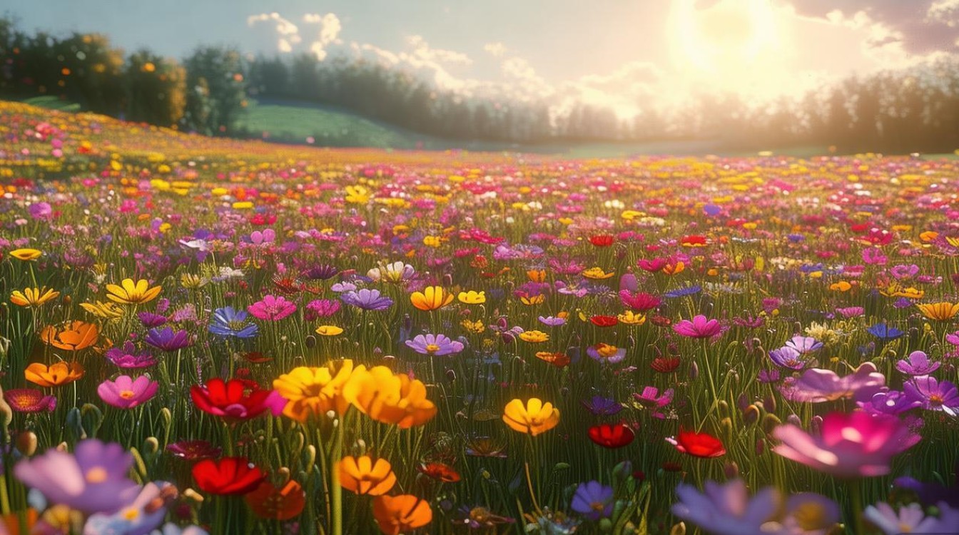 花海的诗歌，花海的诗歌现代诗-图1