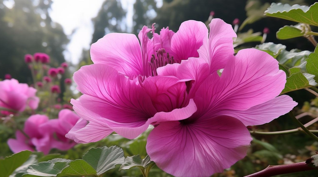 蜀葵的诗歌，藏着怎样的花语与心事？-图1