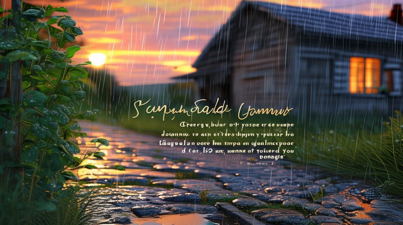 夏天的雨,是天空写给大地的诗吗?-图1 夏天的雨,是天空写给大地的诗吗?-图1