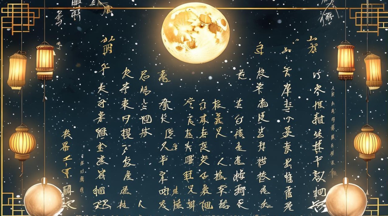 关于中秋节的诗歌十首-图1