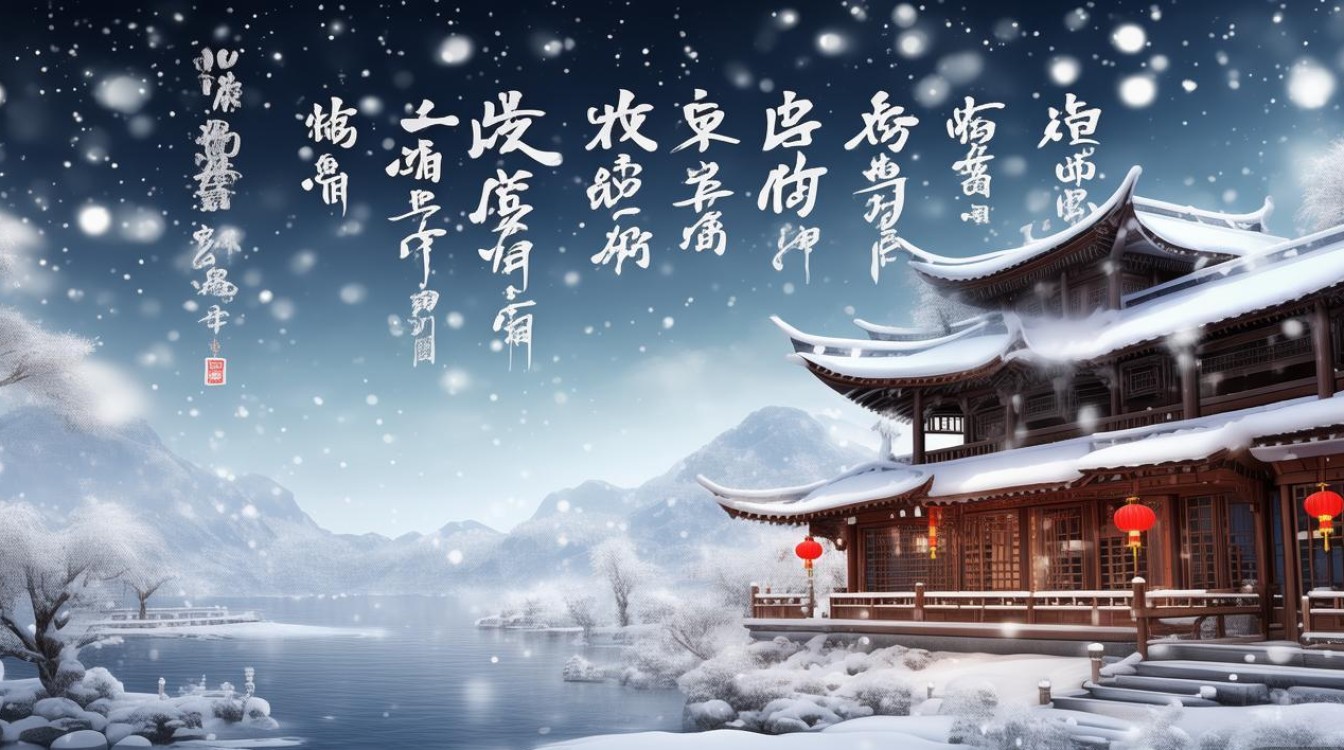 雪古诗诗歌，意境何在？-图1
