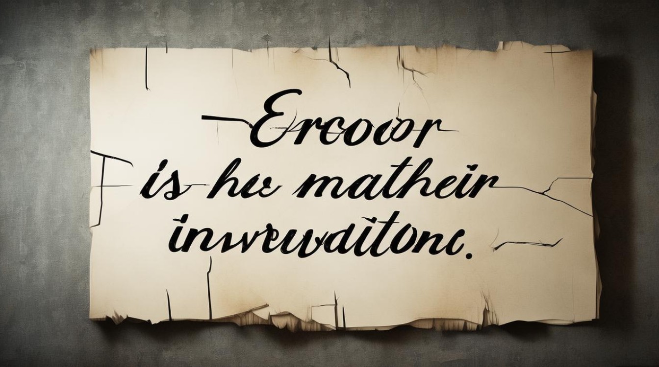 错误 名言-图1 错误 名言-图1