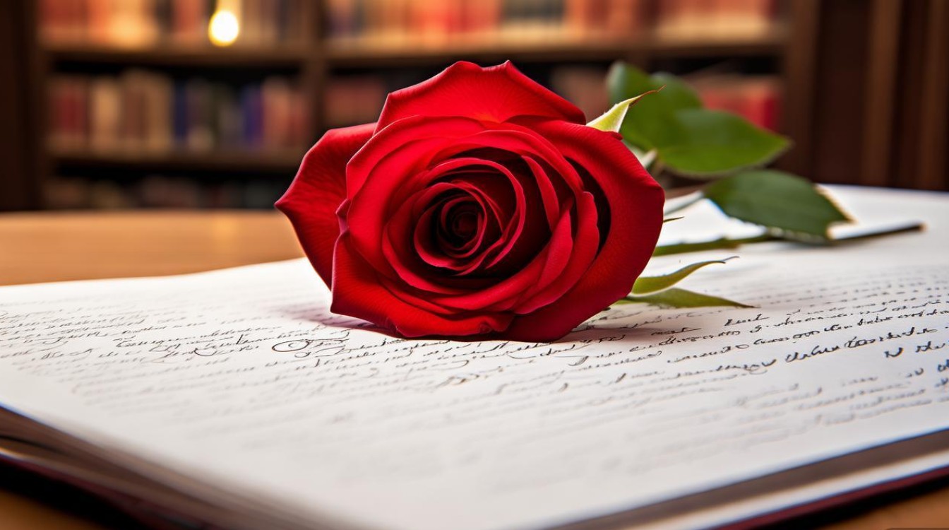 红玫瑰诗歌-图1