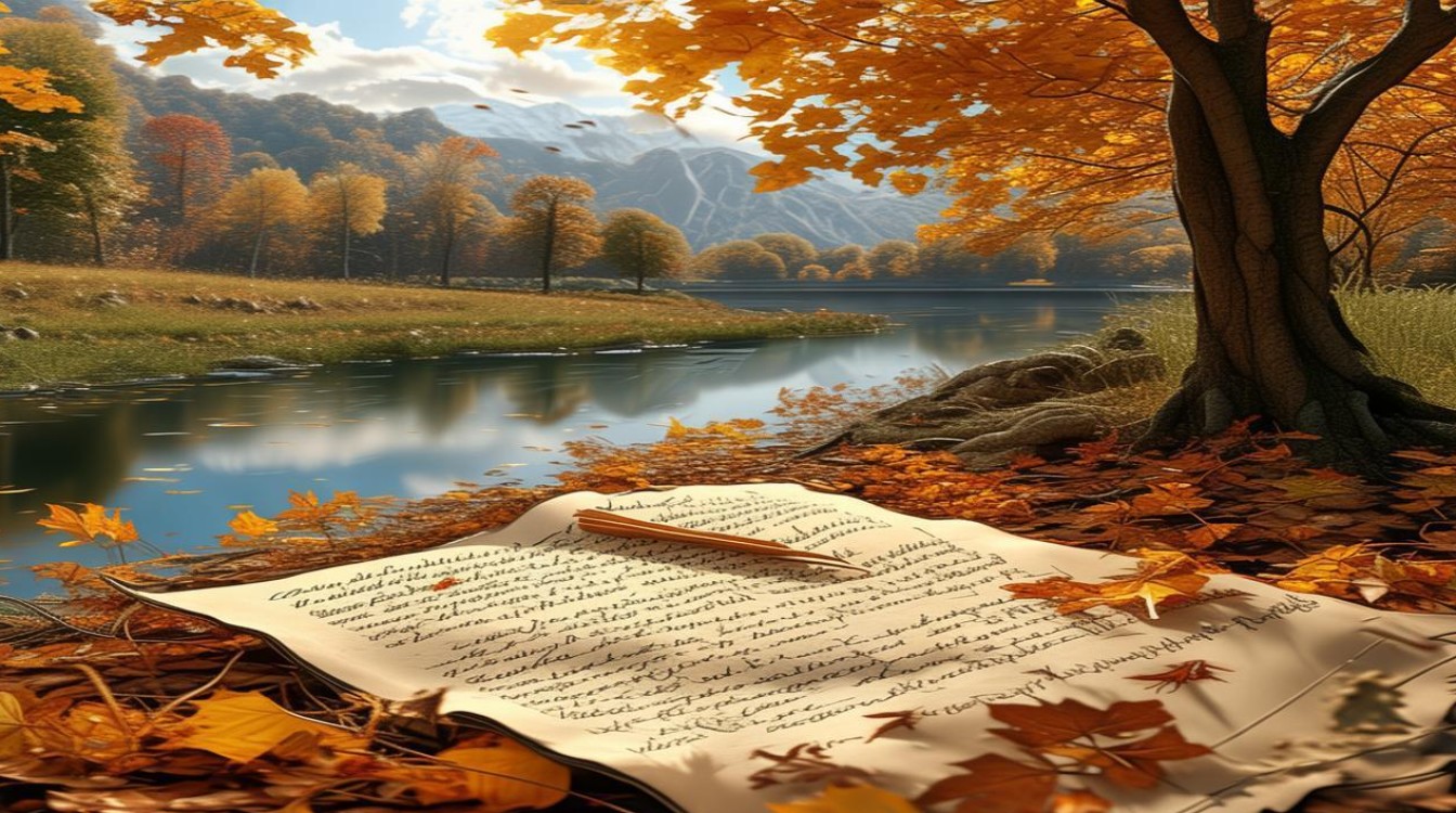 秋的诗篇如何盛满赞美的密语？-图1