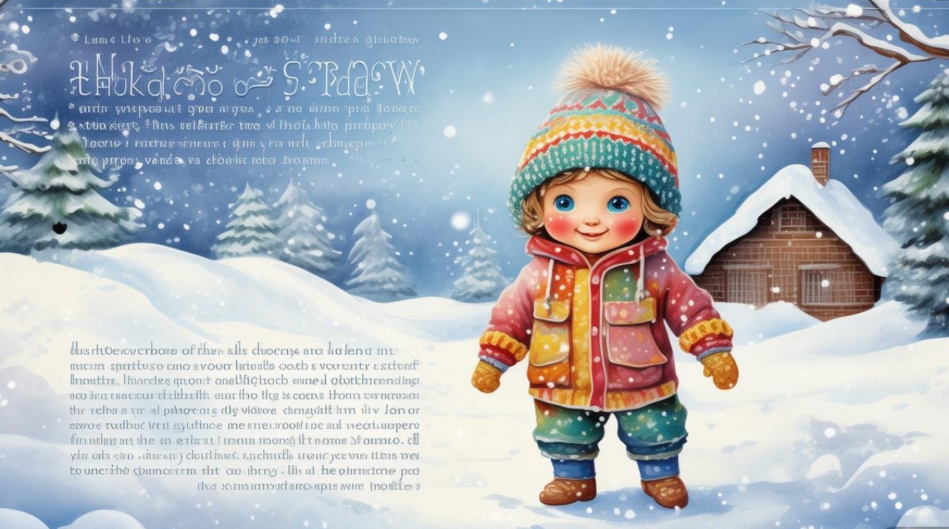 以雪为主题的儿童诗歌-图1