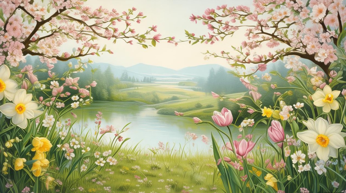 春入诗行，何以染尽人间芳华？-图1