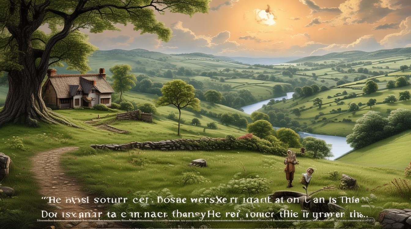 谁道田园风光无诗意?名人名言中藏着怎样的哲思?-图1 谁道田园风光无诗意?名人名言中藏着怎样的哲思?-图1