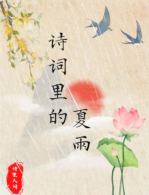夏雨落诗行，是凉意还是诗意的回响？-图2