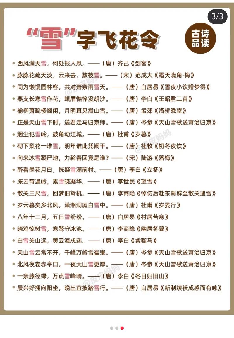 雪花诗歌里藏着怎样的冬日诗意？-图1