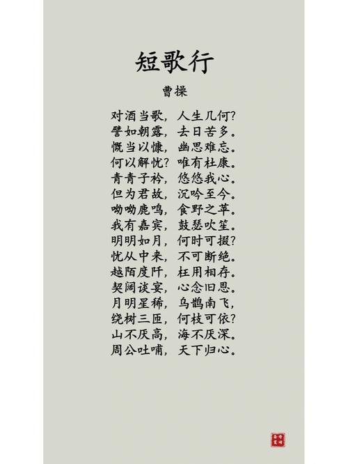 曹操诗歌的特点-图1