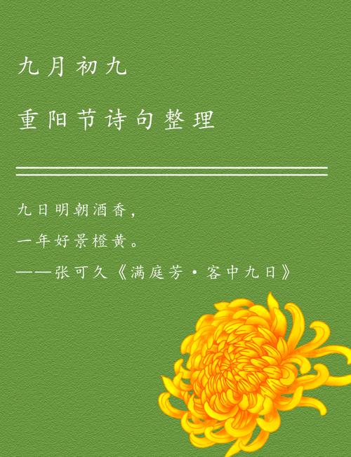 重阳诗歌诗，蕴含何种文化深意？-图1