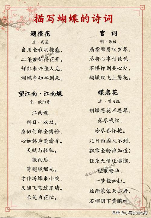 彩蝶的诗，藏着怎样的翩跹心事？-图1