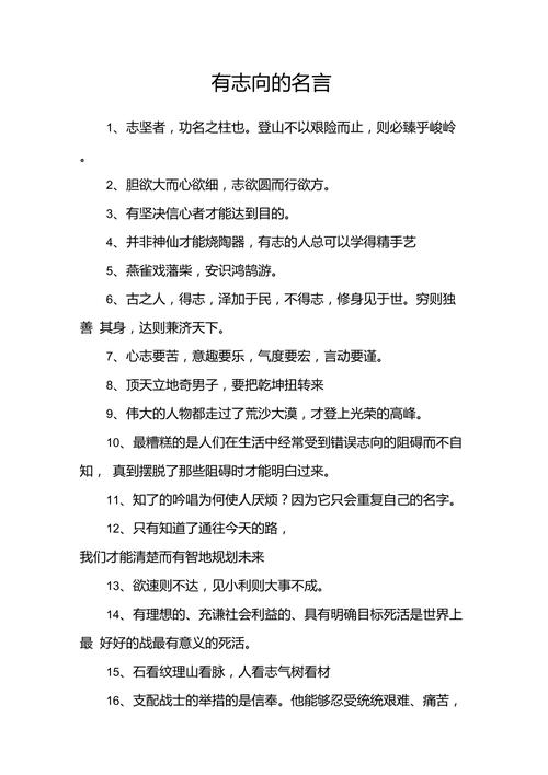 志向名言,何为真谛?-图2 志向名言,何为真谛?-图2