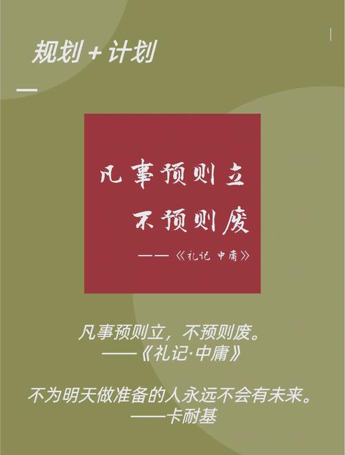 计划类名言警句，如何助人高效行动？-图1