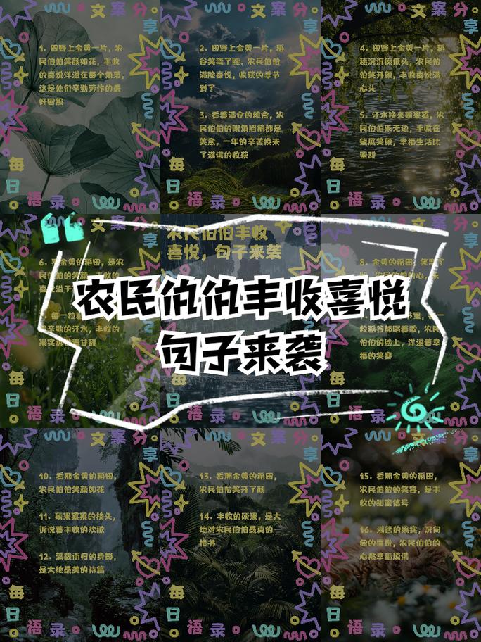 丰收名言，为何总能触动人心？-图2