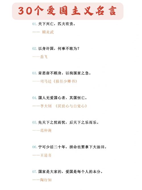爱国名言有什么-图1