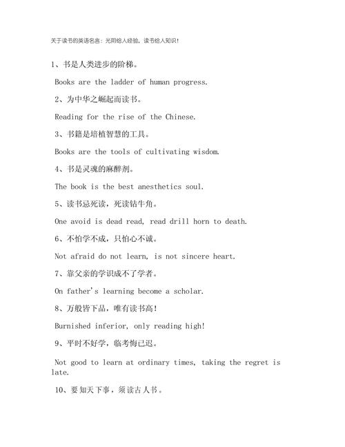哪些读书英文名言最值得铭记？-图2