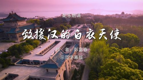 白衣天使诗歌朗诵-图3