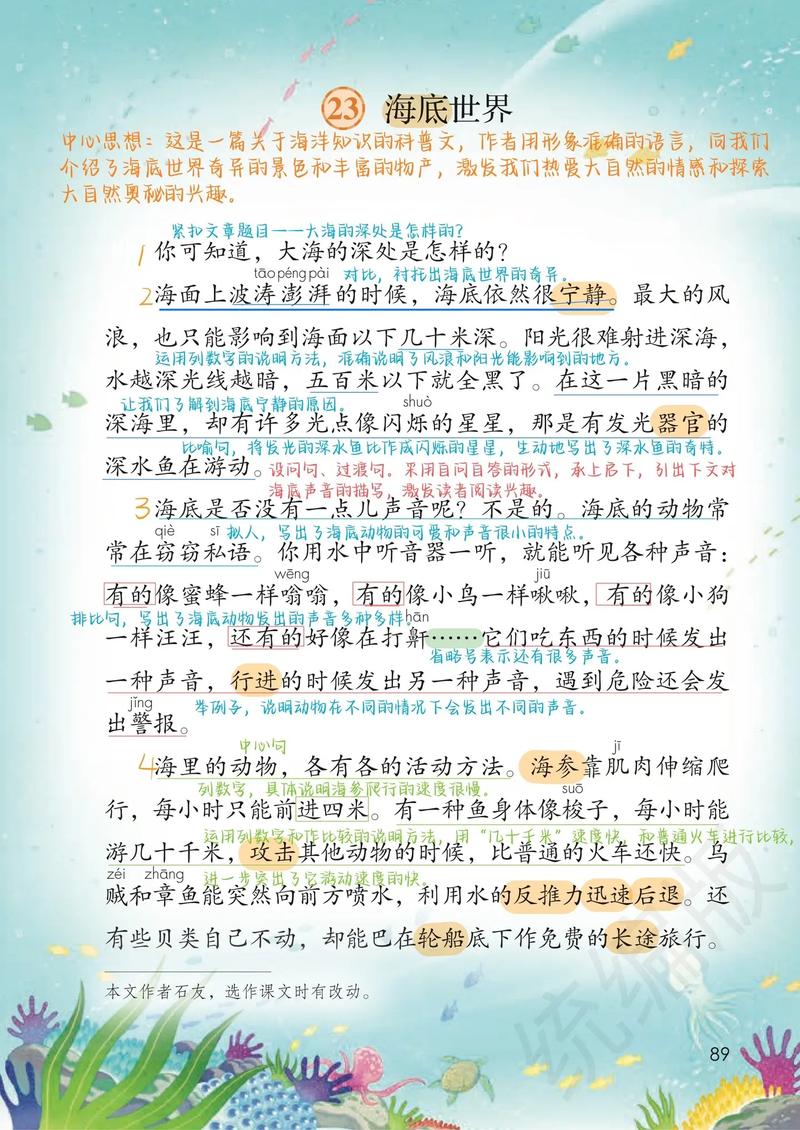 海底世界,诗歌藏着怎样的深海秘密?-图2 海底世界,诗歌藏着怎样的深海秘密?-图2