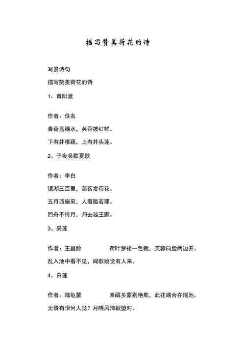 莲的现代诗歌，莲现代诗歌原创-图1