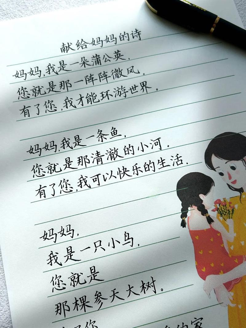 写母亲的诗歌.-图3