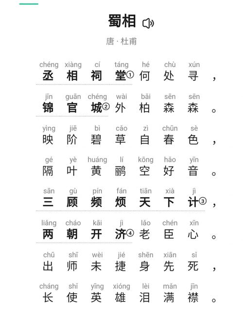 诗歌鉴赏 蜀相-图1