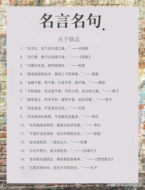 每日的名言，每日的名言名句积累-图1