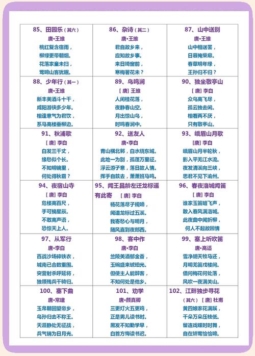 小学生诗歌大全100首,小学生诗歌大全100首诗-图3 小学生诗歌大全100首,小学生诗歌大全100首诗-图3