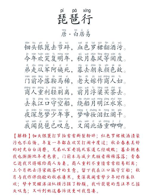 琵琶行诗中琵琶女身世之谜？-图2