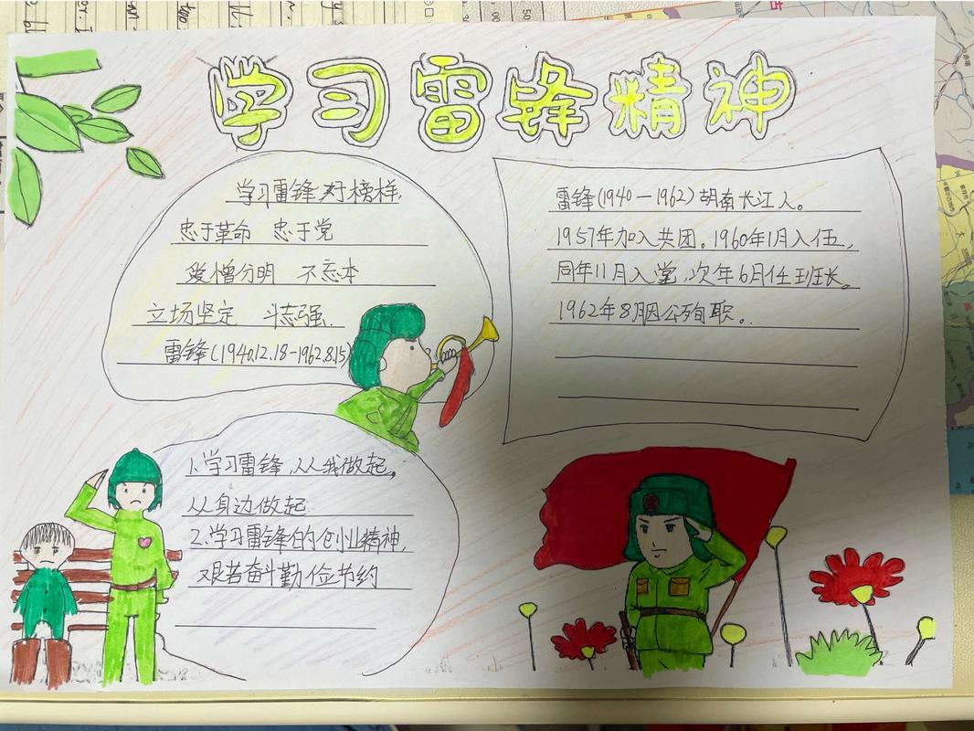 雷锋名言故事手抄报,如何传递永恒精神?-图3 雷锋名言故事手抄报,如何传递永恒精神?-图3