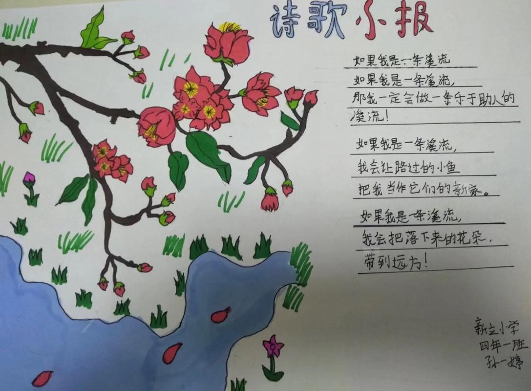 关于诗歌的手抄报内容，关于诗歌的手抄报内容要看的清楚字-图2