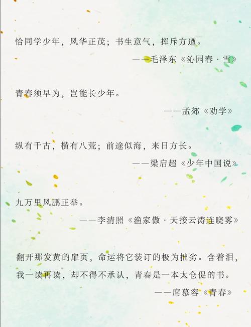 青稚的名言，青稚语录-图2