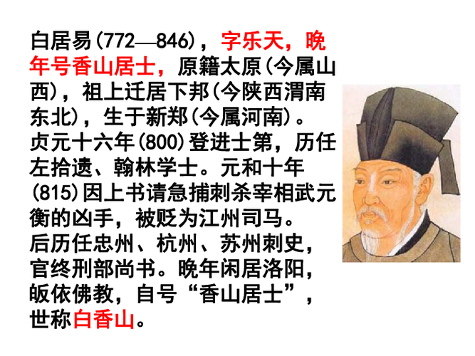 白居易诗歌主张的核心是什么？-图3