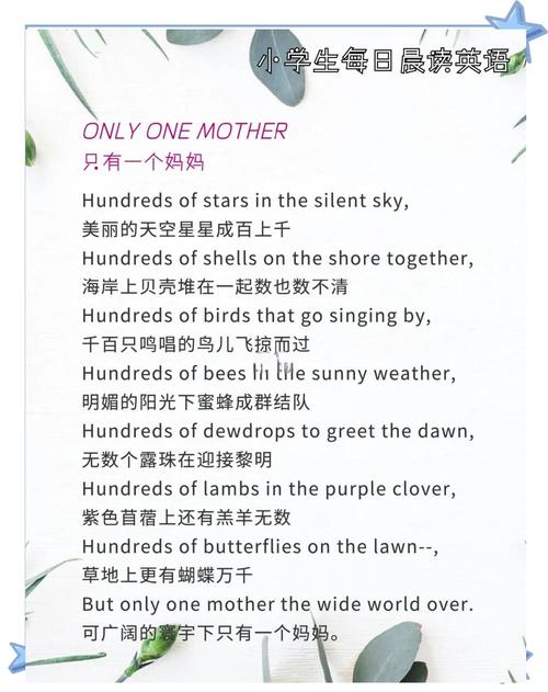 英语一分钟诗歌,短时如何凝练诗意?-图2 英语一分钟诗歌,短时如何凝练诗意?-图2